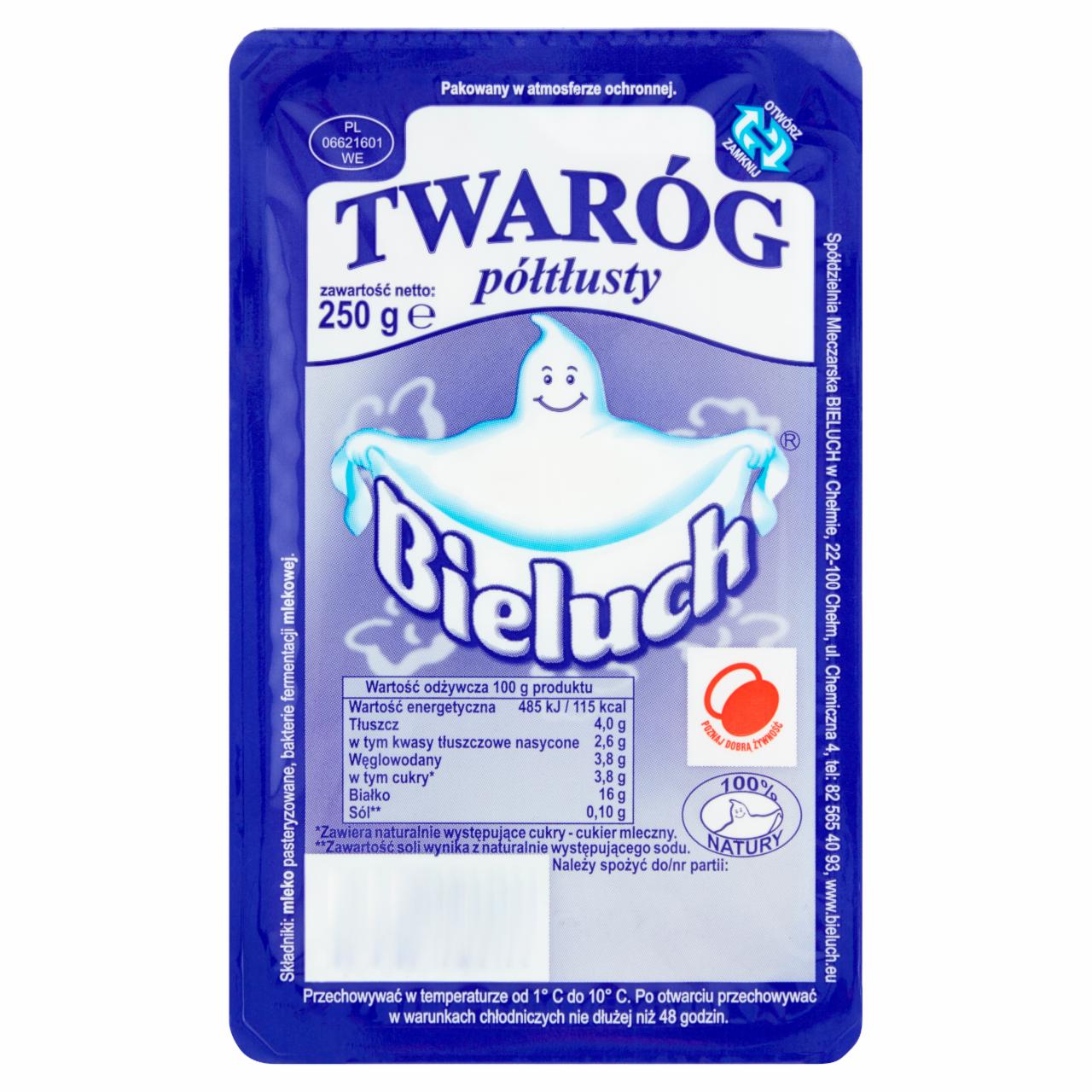 Zdjęcia - Bieluch Twaróg półtłusty 250 g