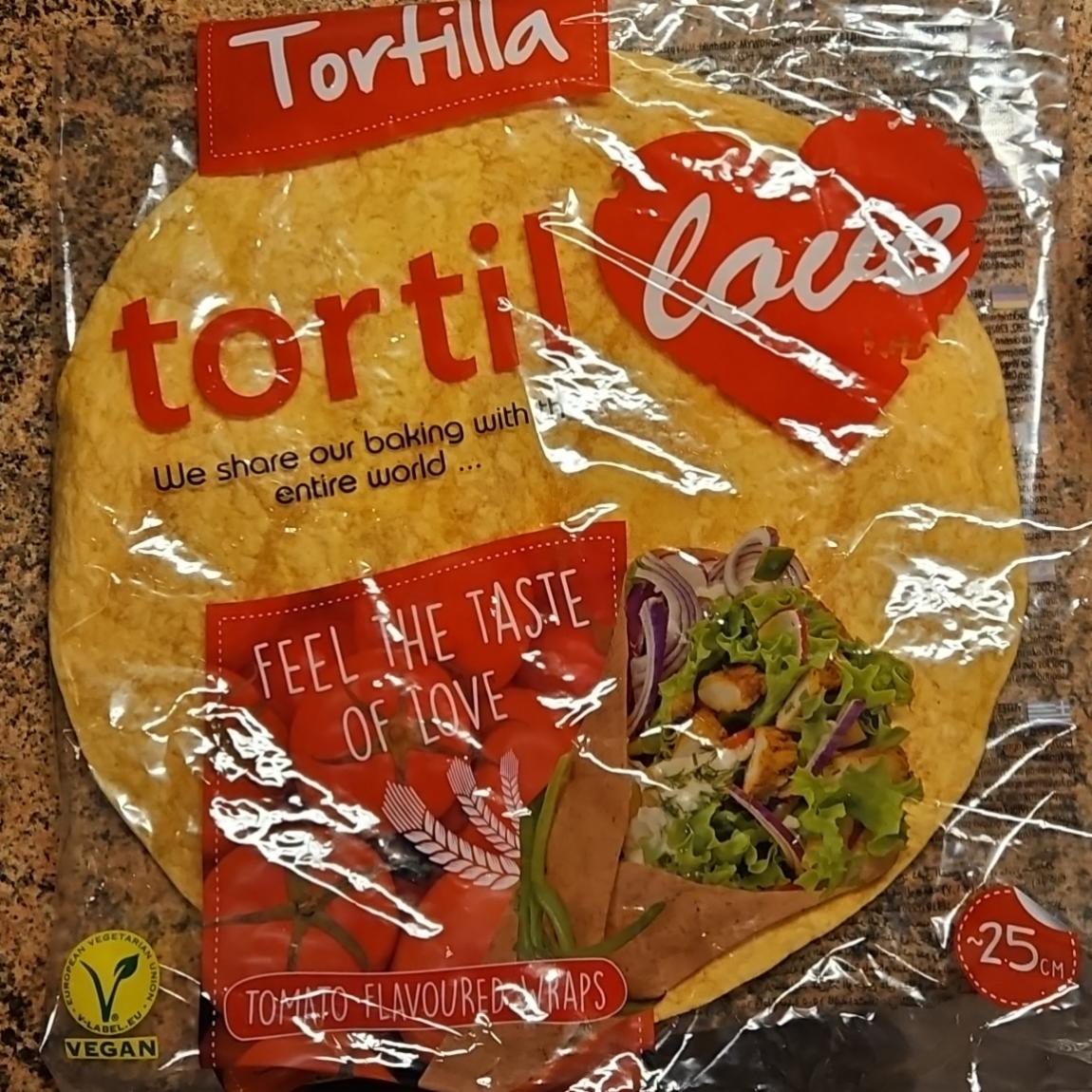 Zdjęcia - Tomato flavoured wraps Turka Tortil love