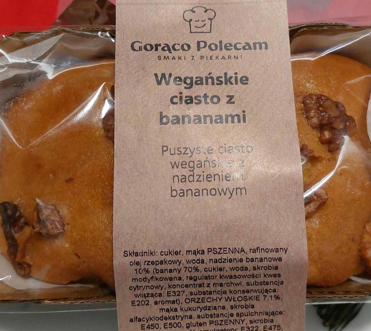 Zdjęcia - Wegańskie ciasto z bananami Gorąco polecam smaki z piekarni