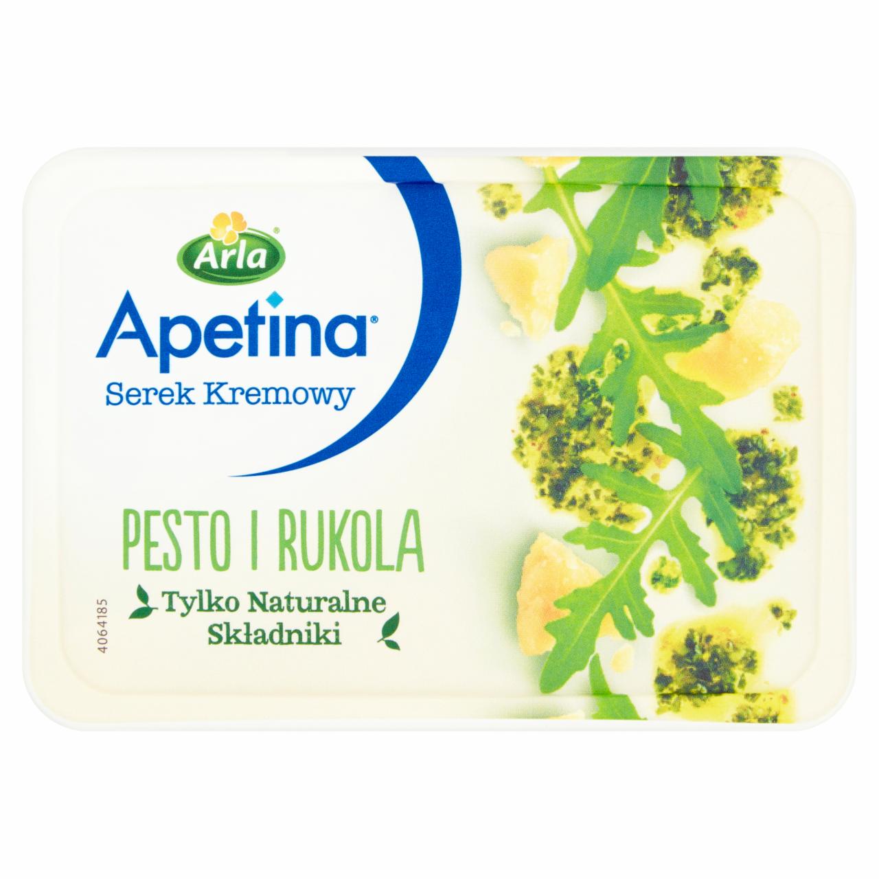 Zdjęcia - Arla Apetina Serek kremowy pesto i rukola 125 g