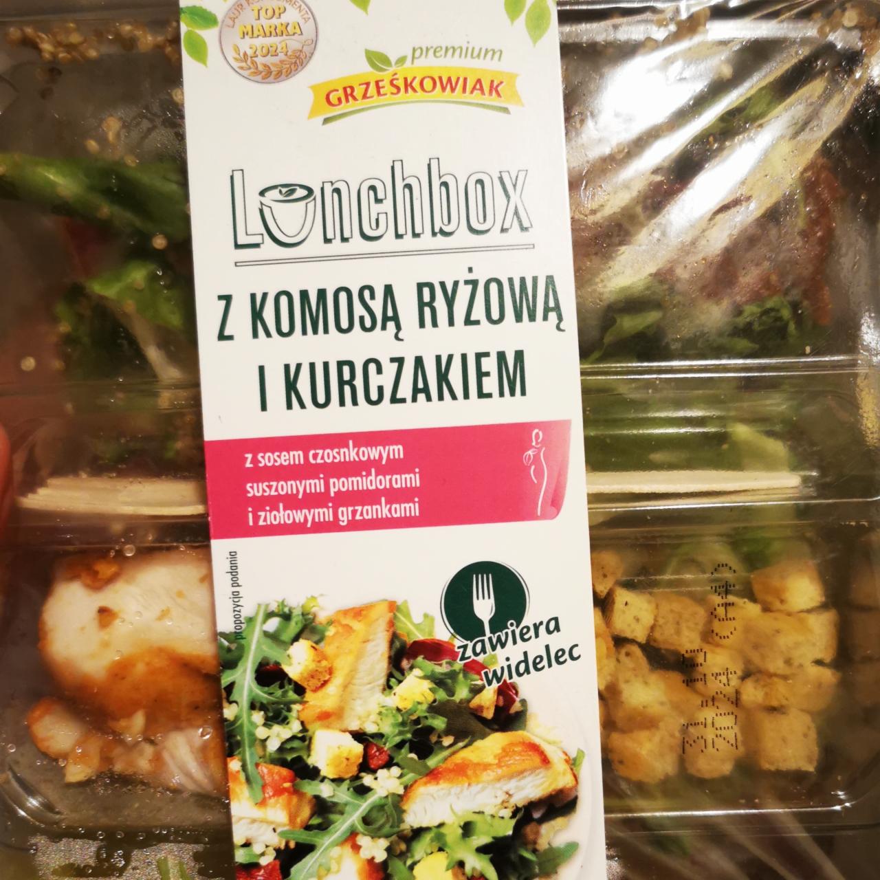 Zdjęcia - Lunchbox z komosą ryżową i kurczakiem Grześkowiak