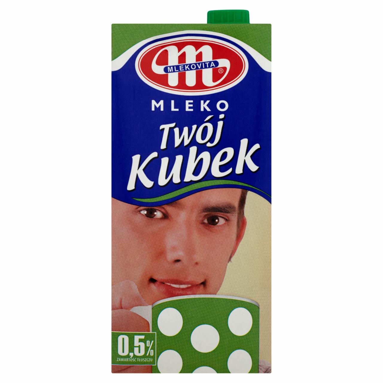 Zdjęcia - Mlekovita Twój Kubek Mleko UHT 0,5% 1 l