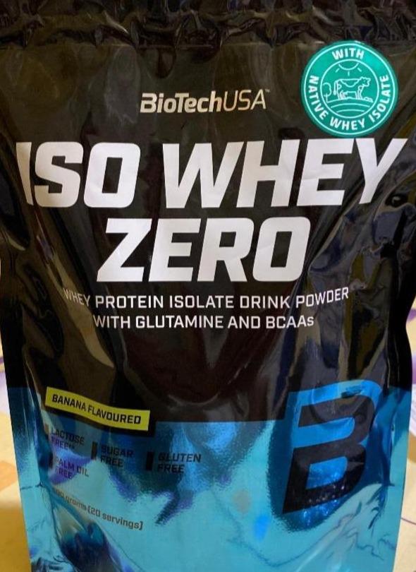 Zdjęcia - ISO WHEY ZERO Banana BioTechUSA