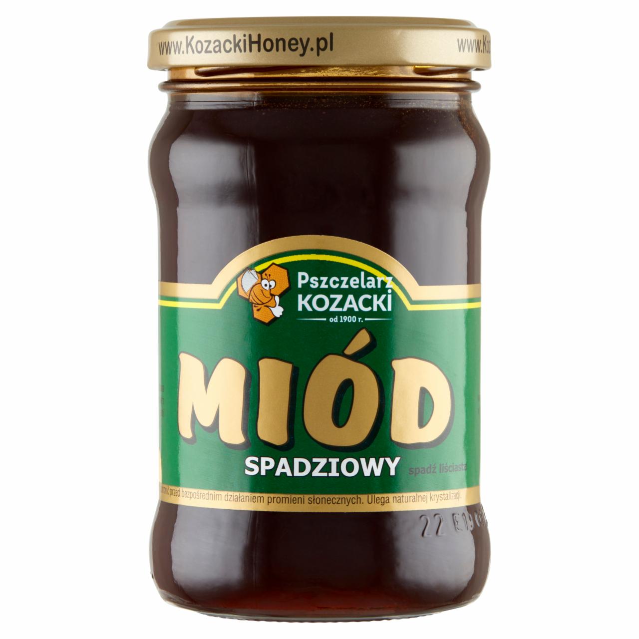 Zdjęcia - Pszczelarz Kozacki Miód spadziowy 400 g