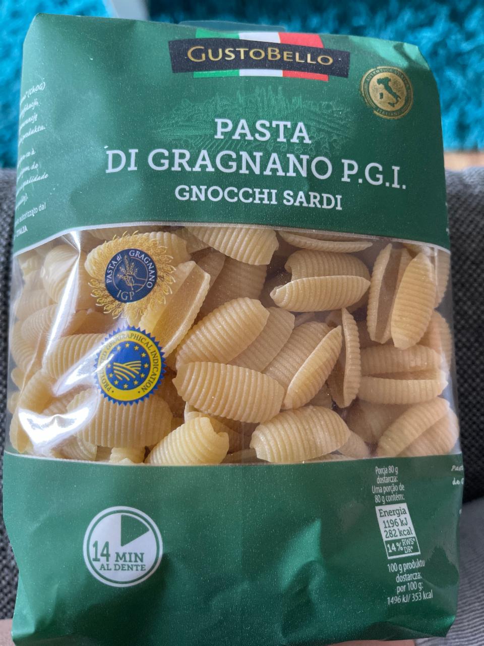 Zdjęcia - Pasta di gragnano P.G.I. gnocchi sardi GustoBello