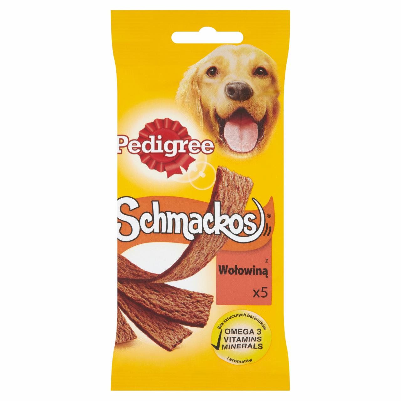 Zdjęcia - Pedigree Schmackos z wołowiną Karma uzupełniająca 43 g (5 sztuk)