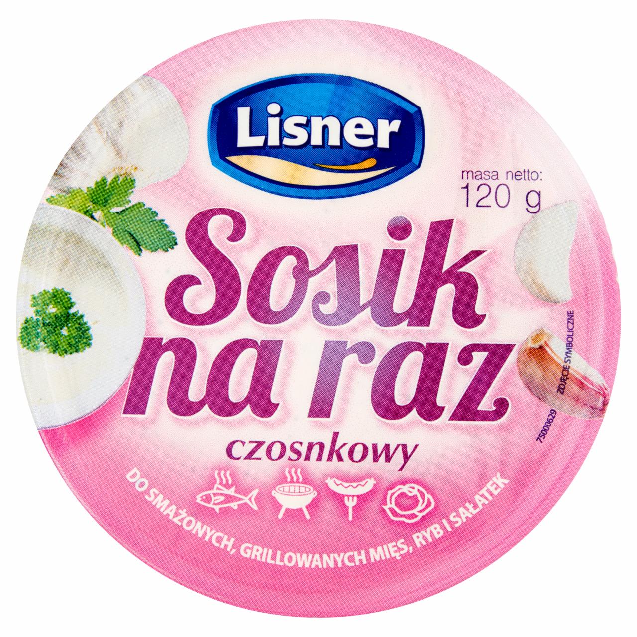 Zdjęcia - Lisner Sosik na raz czosnkowy 120 g