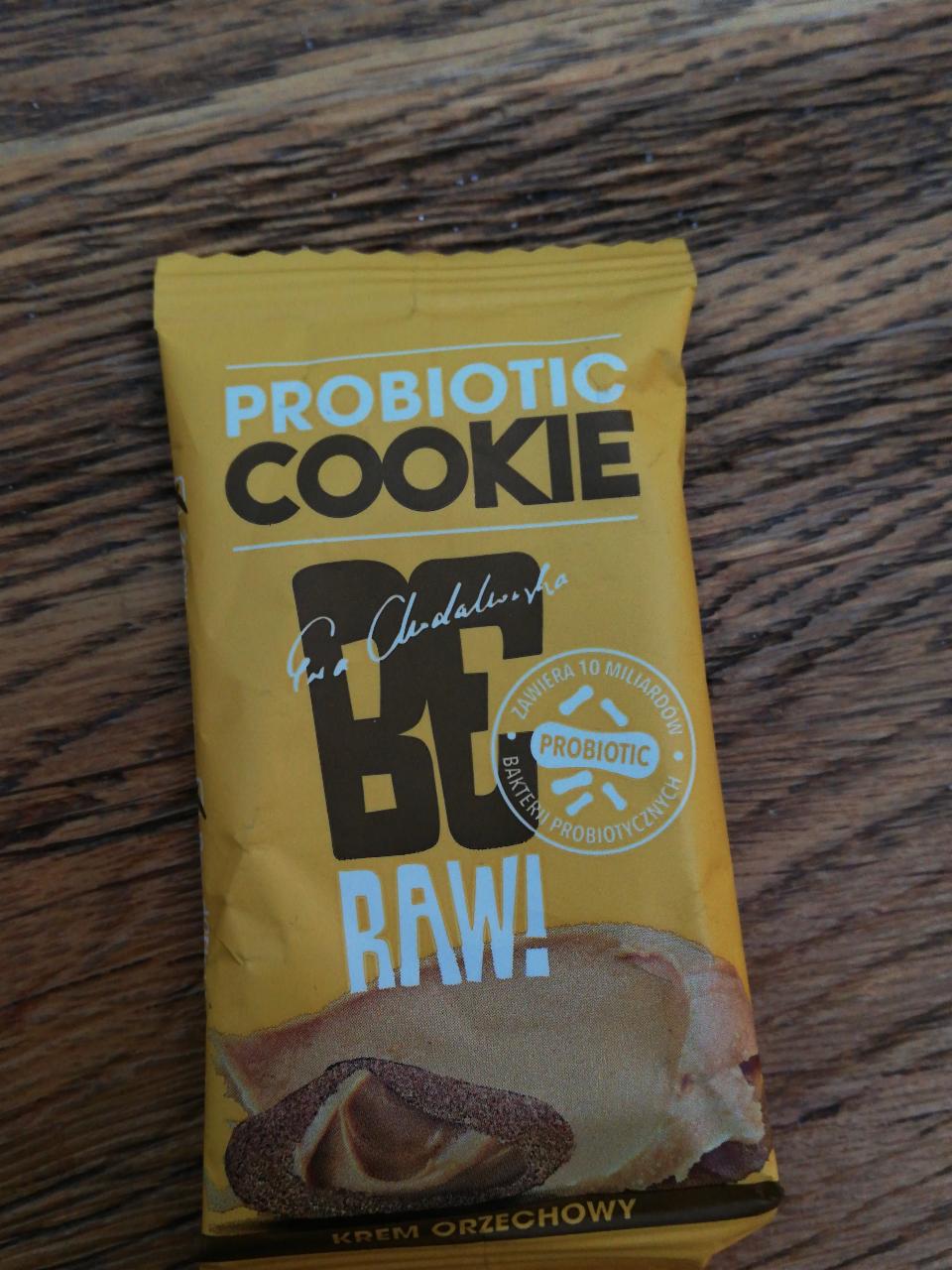 Zdjęcia - BeRAW ProBiotic Cookie Krem Orzechowy