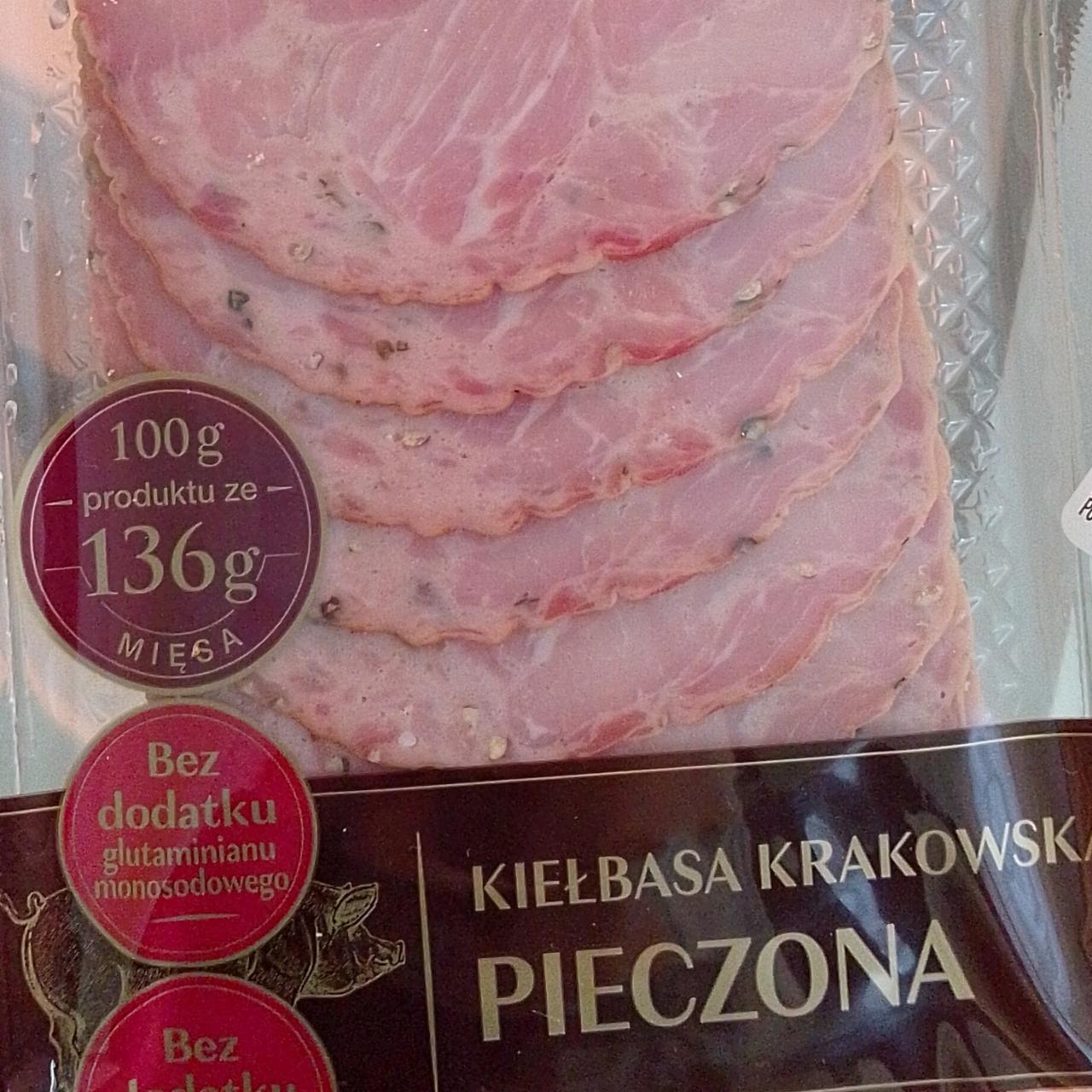 Zdjęcia - Kiełbasa krakowska pieczona Kraina wędlin