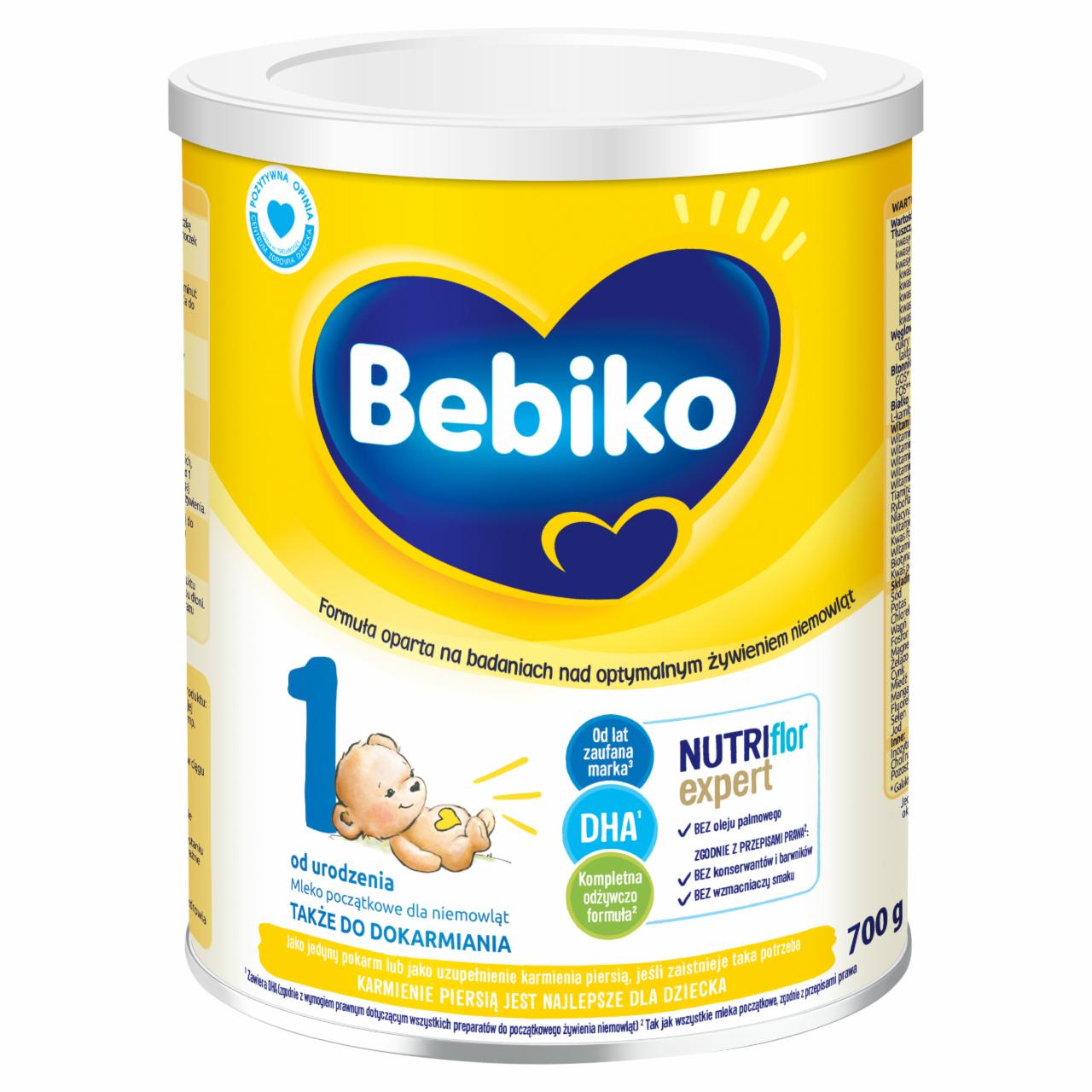 Zdjęcia - Bebiko 1 Mleko początkowe dla niemowląt od urodzenia 700 g