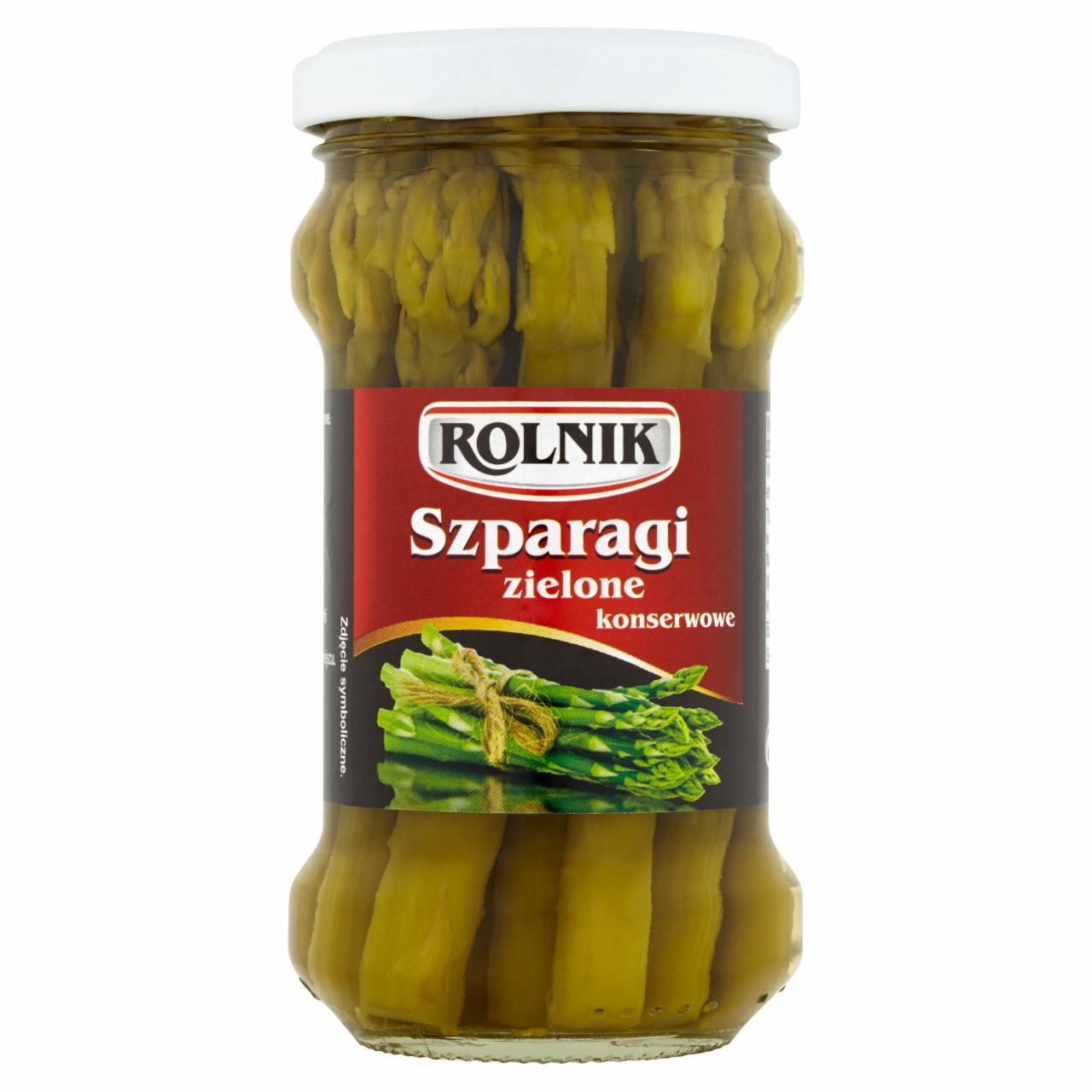 Zdjęcia - Rolnik Szparagi zielone konserwowe 180 g