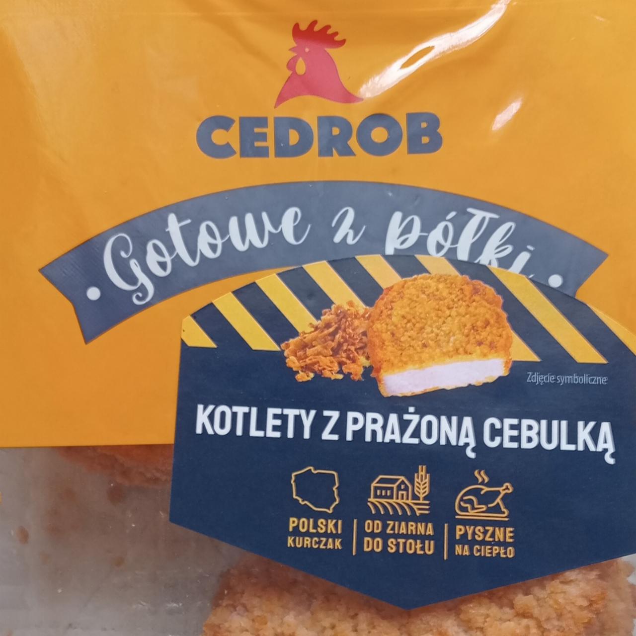 Zdjęcia - Kotlety z prażoną cebulką Cedrob