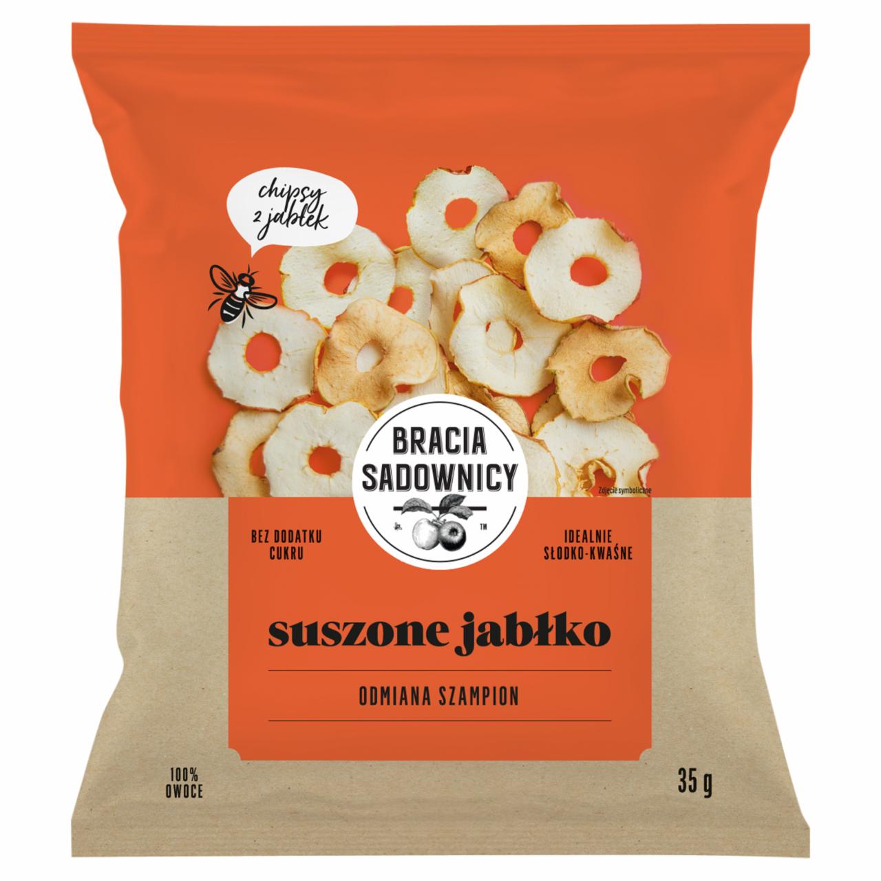 Zdjęcia - Bracia Sadownicy Suszone jabłko odmiana szampion 35 g