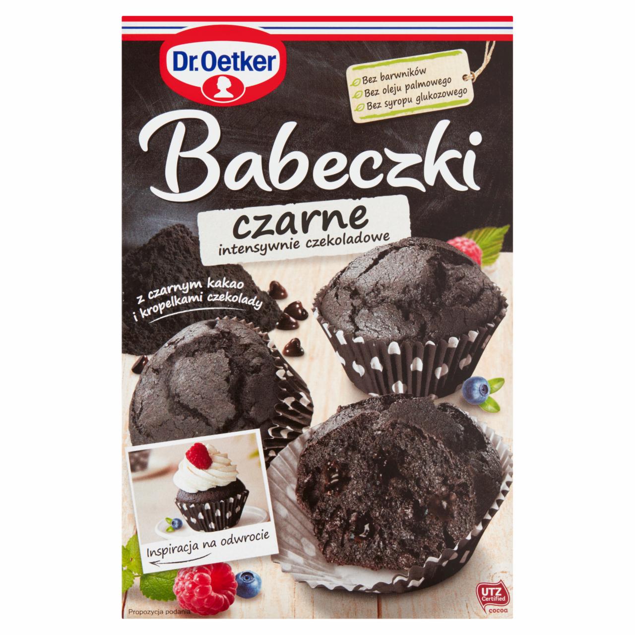 Zdjęcia - Dr. Oetker Babeczki czarne 343 g