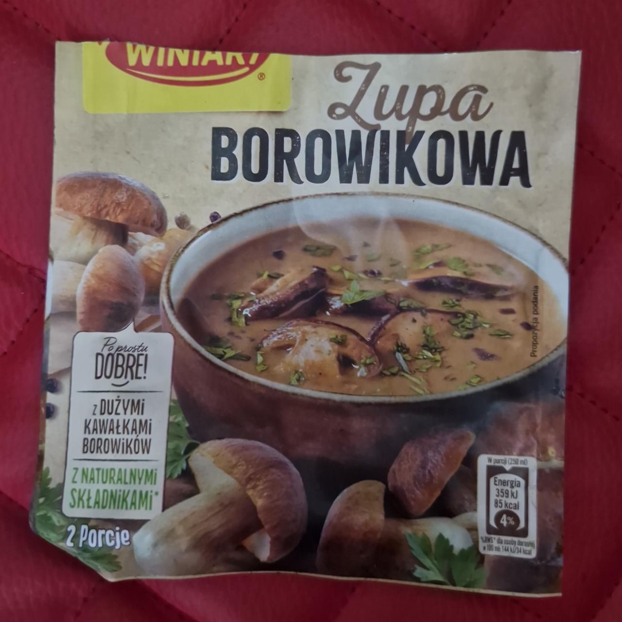 Zdjęcia - Winiary Szlachetne Smaki Zupa borowikowa 44 g