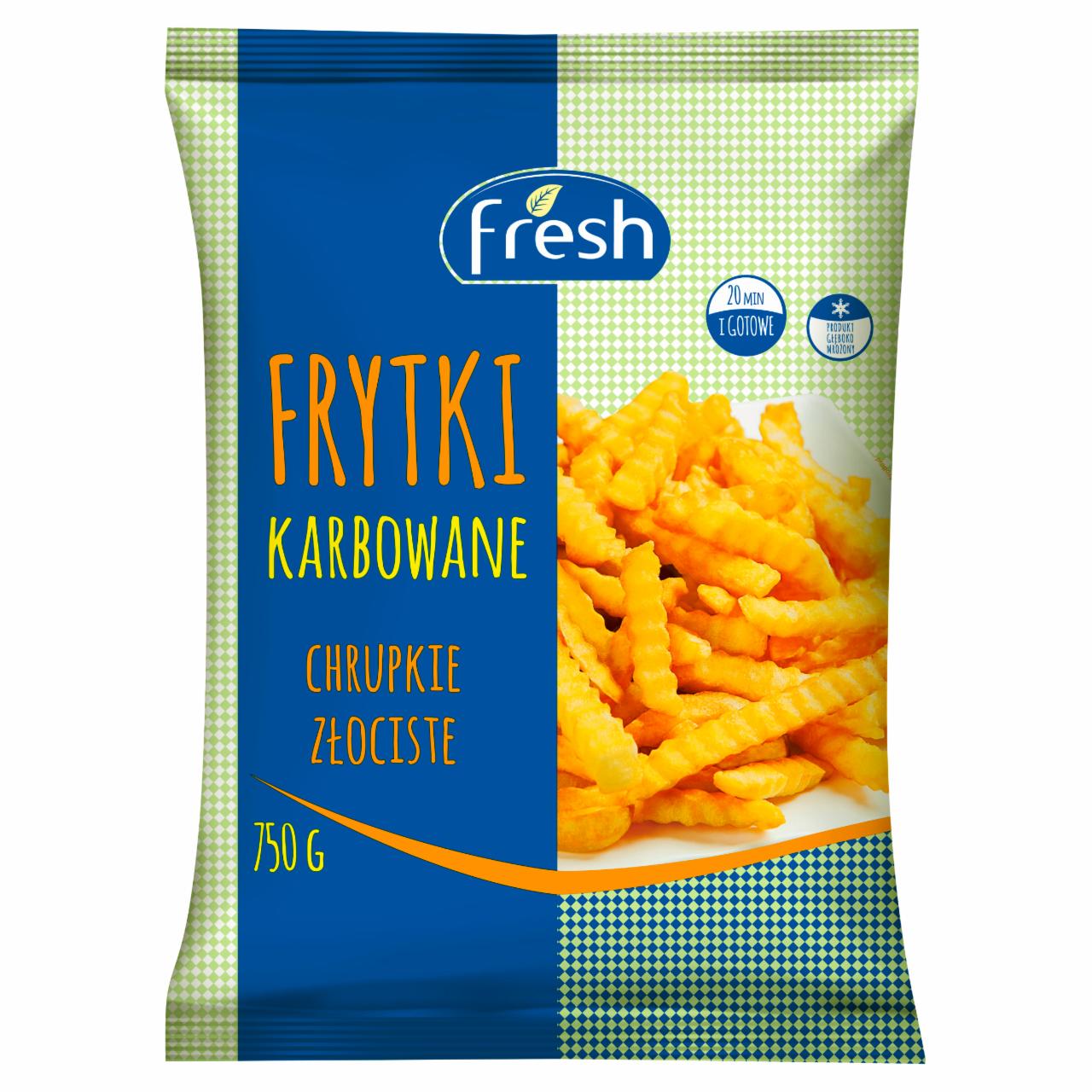 Zdjęcia - Fresh Frytki karbowane 750 g