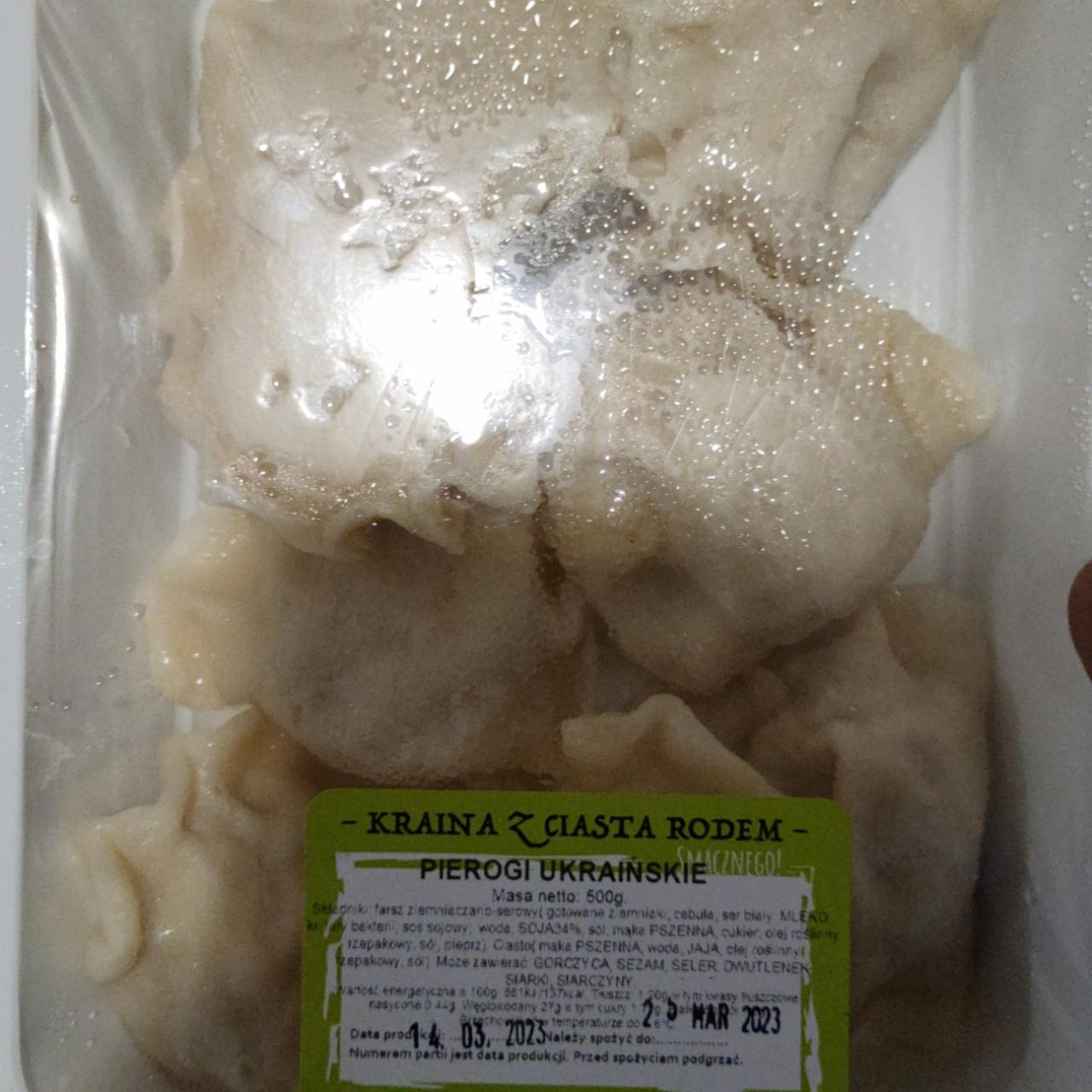 Zdjęcia - pierogi ukraińskie Kraina z ciasta rodem