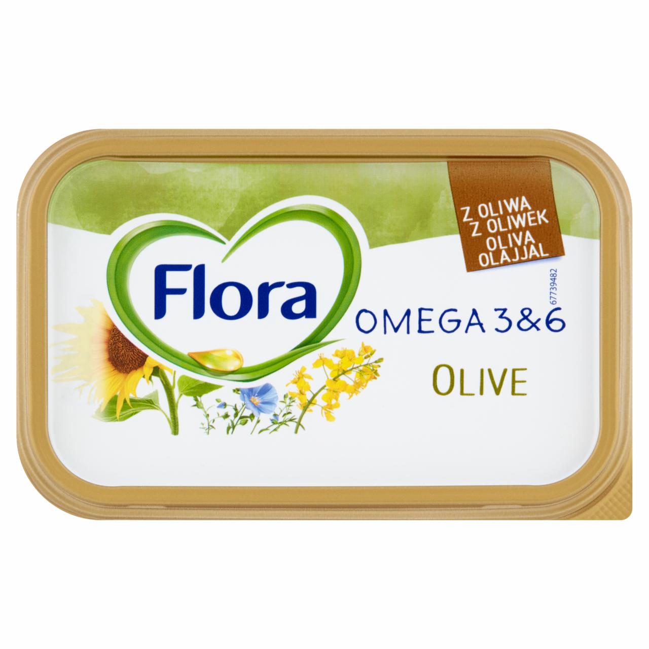 Zdjęcia - Flora Olive Margaryna z oliwą z oliwek 400 g