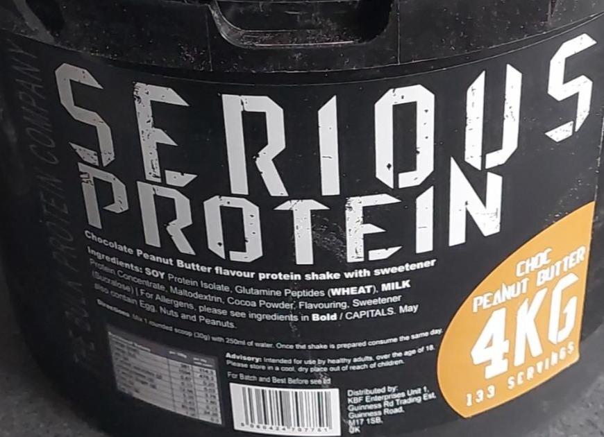 Zdjęcia - Choc peanut butter Serious protein