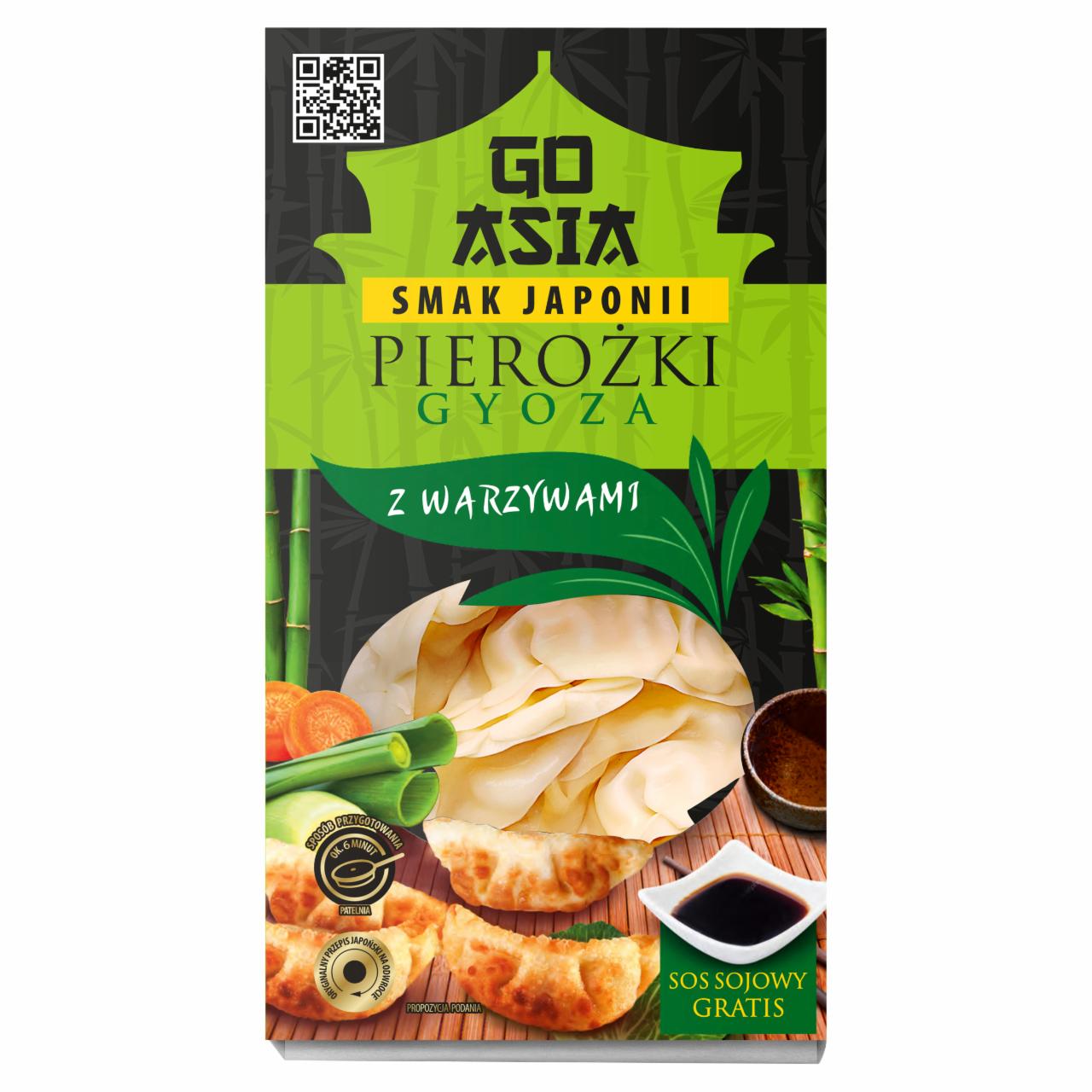 Zdjęcia - Go Asia Smak Japonii Pierożki gyoza z warzywami 230 g