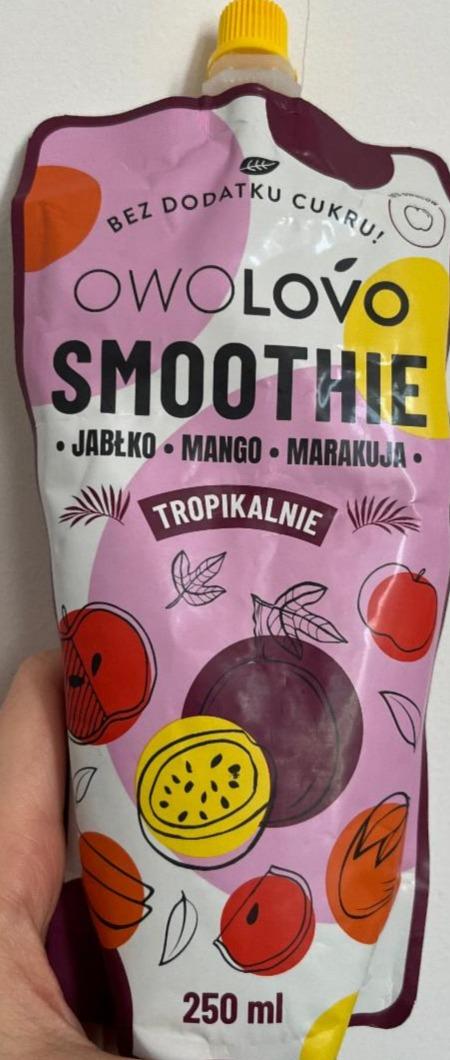 Zdjęcia - Smoothie jabłko mango marakuja Owolovo