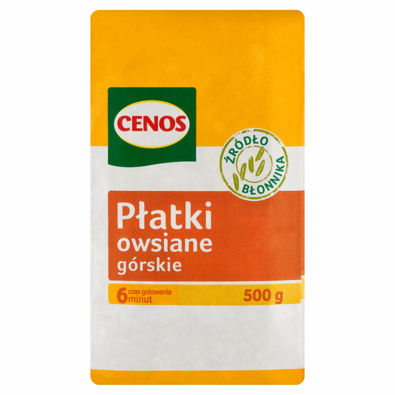 Zdjęcia - Cenos Płatki owsiane górskie 500 g