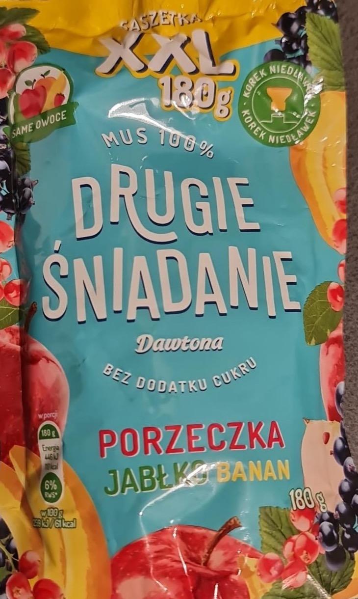 Zdjęcia - Mus 100% drugie śniadanie porzeczka jabłko banan Dawtona