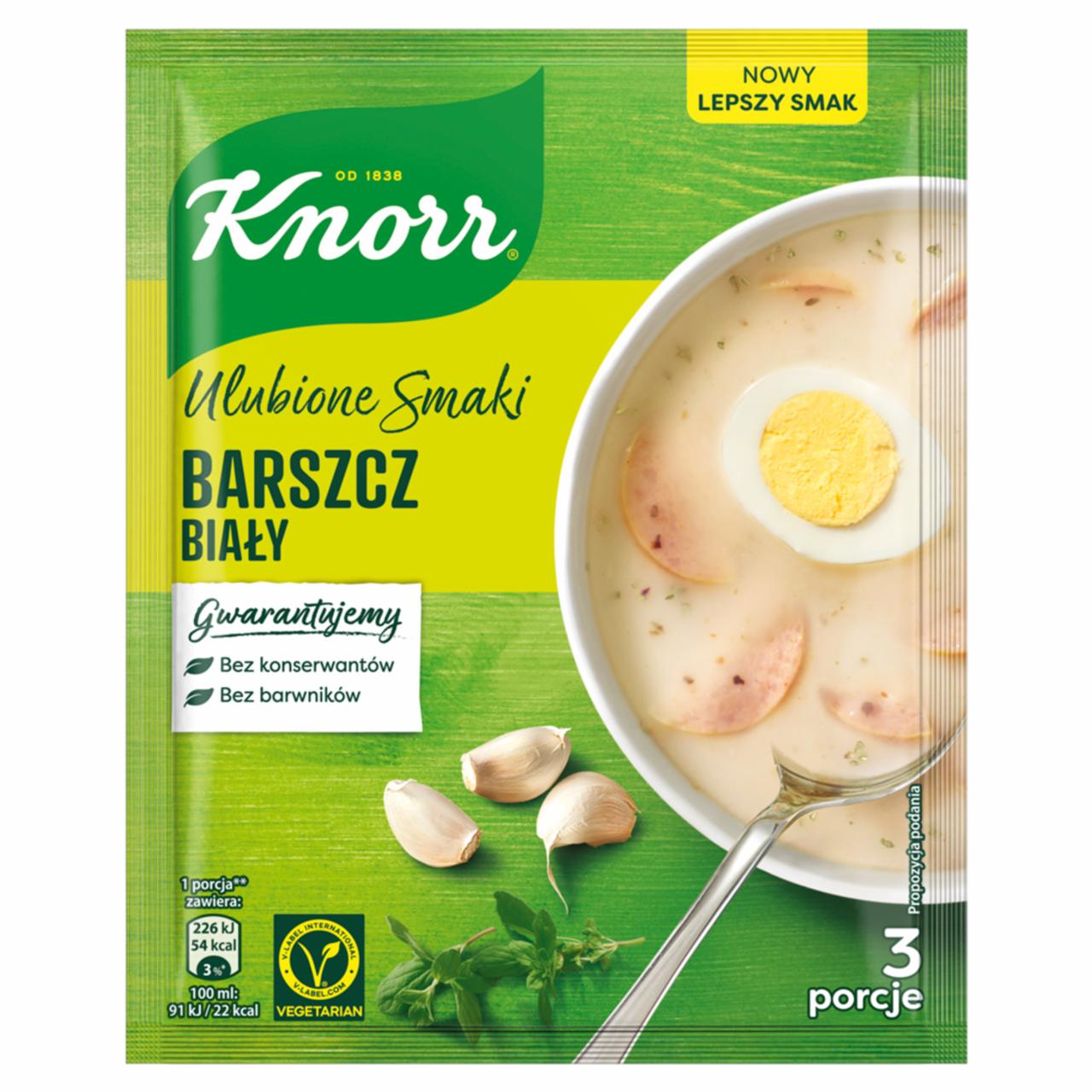 Zdjęcia - Knorr Ulubione Smaki Barszcz biały 45 g