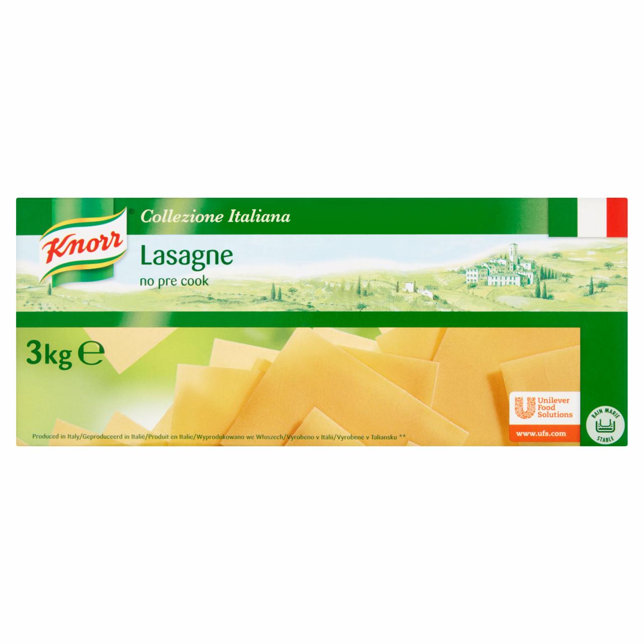 Zdjęcia - Knorr Makaron lasagne 3 kg