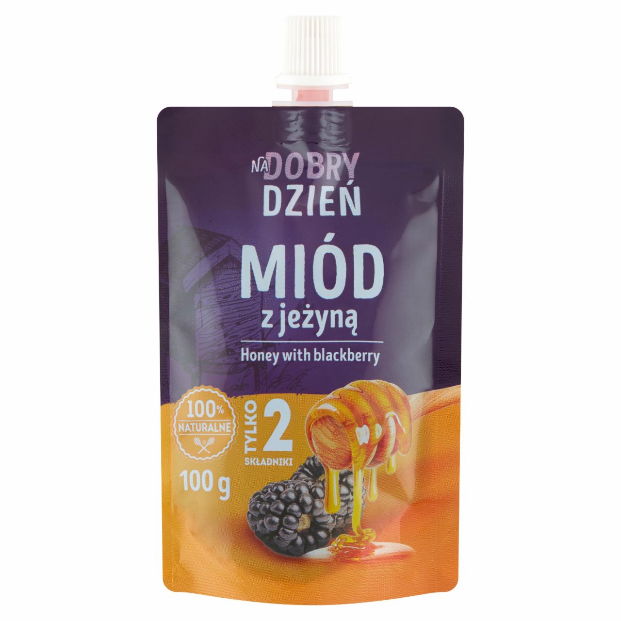 Zdjęcia - Pszczelarz Kozacki Na Dobry Dzień Miód z jeżyną 100 g