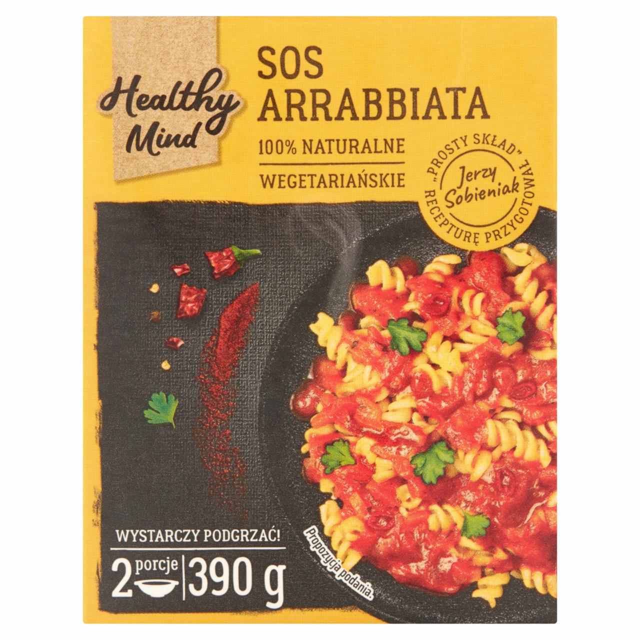 Zdjęcia - Healthy Mind Sos arrabbiata 390 g