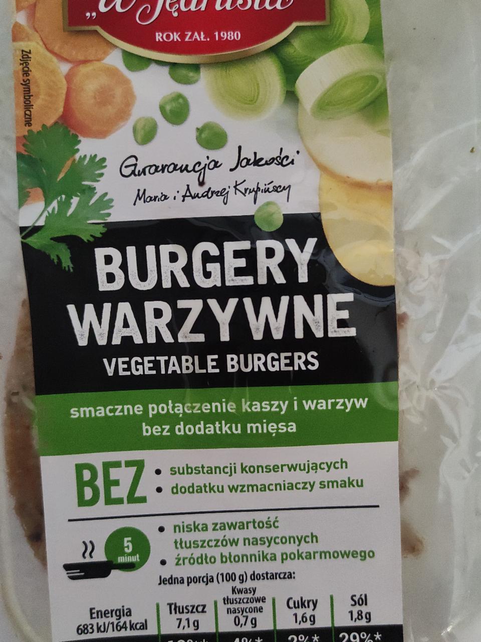 Zdjęcia - Burgery warzywne u Jędrusia