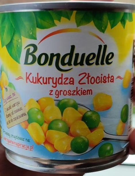 Zdjęcia - Bonduelle Kukurydza Złocista z groszkiem 170 g