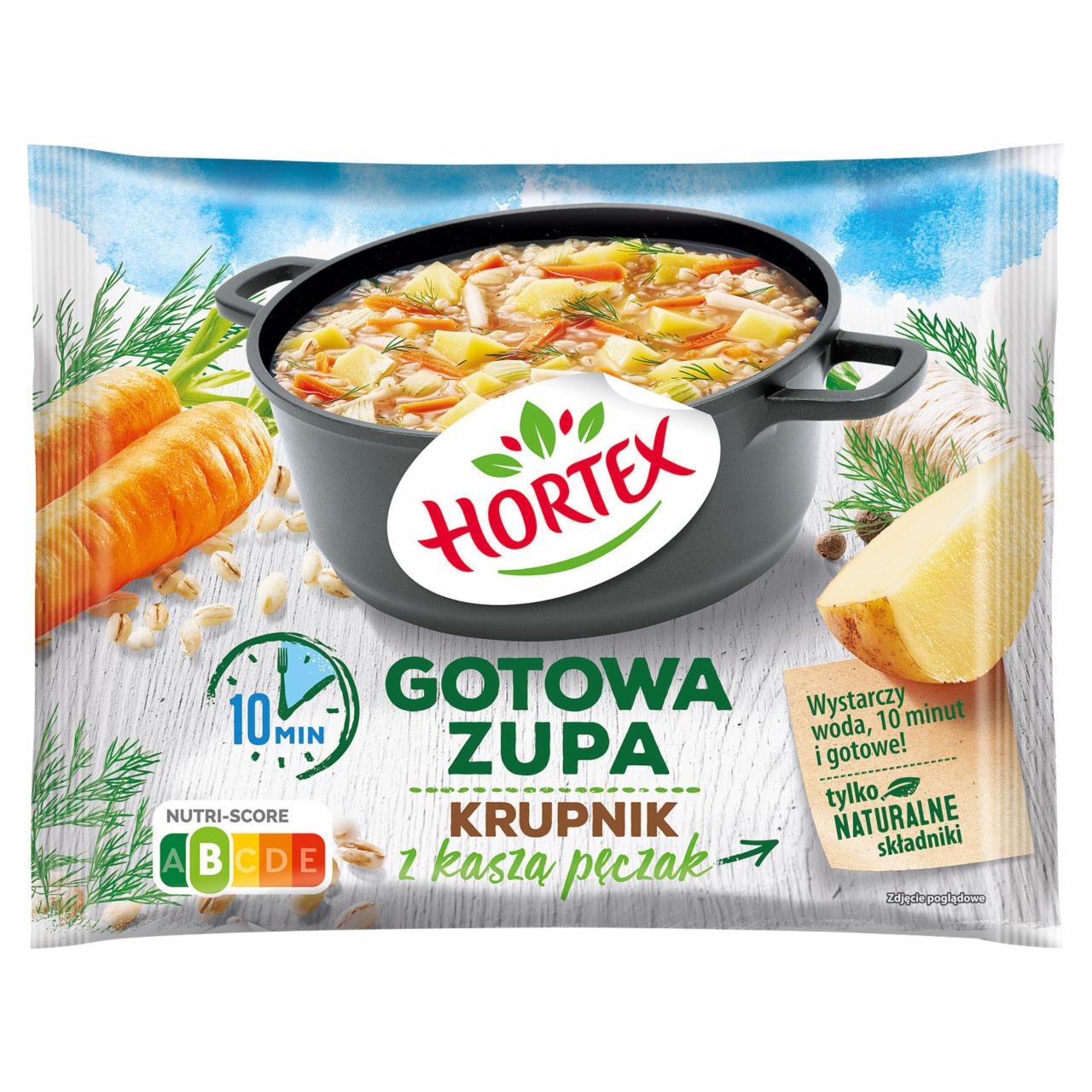 Zdjęcia - Hortex Gotowa zupa krupnik z kaszą pęczak 450 g