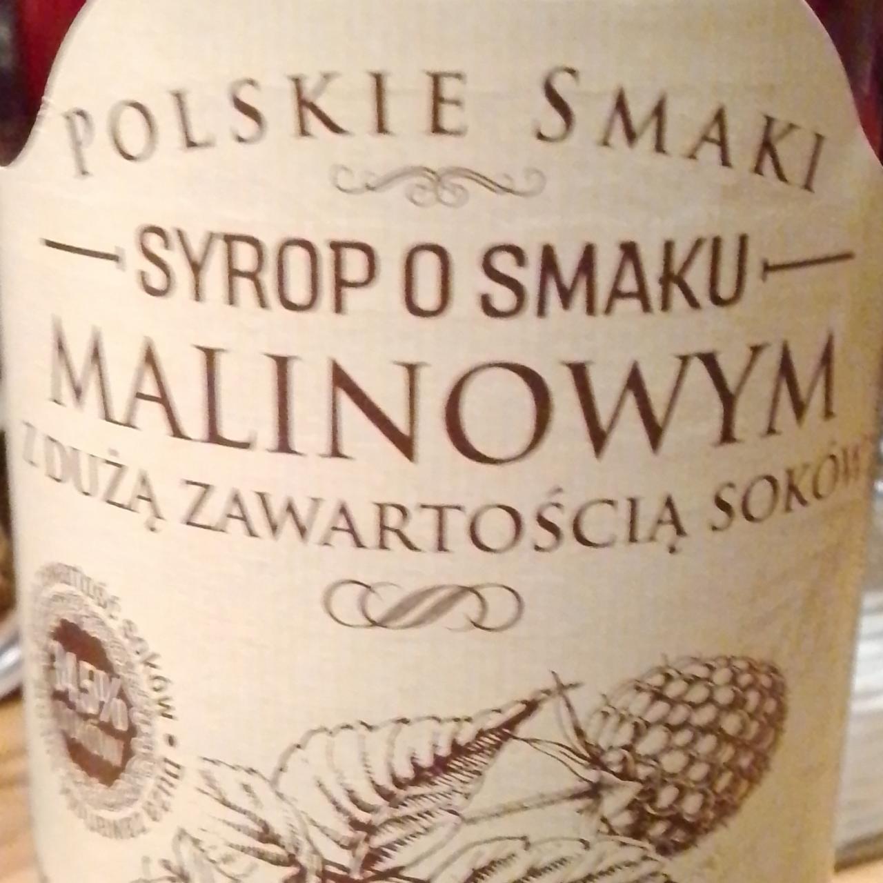 Zdjęcia - syrop o smaku malinowym Polskie Smaki