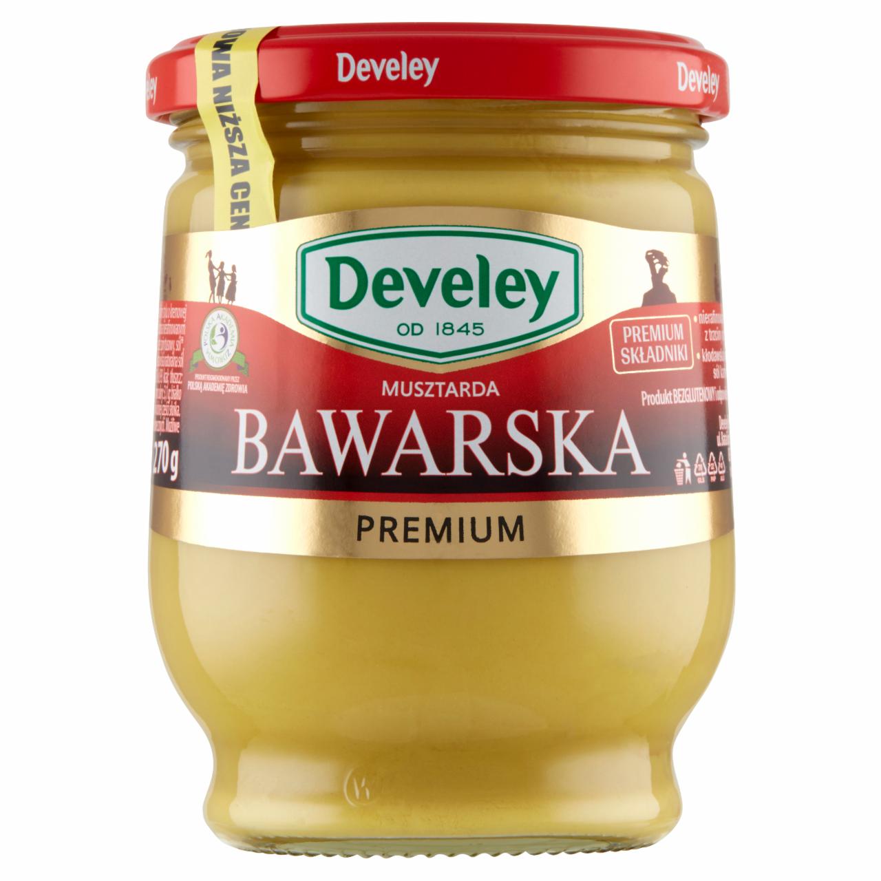 Zdjęcia - Develey Premium Musztarda bawarska 270 g