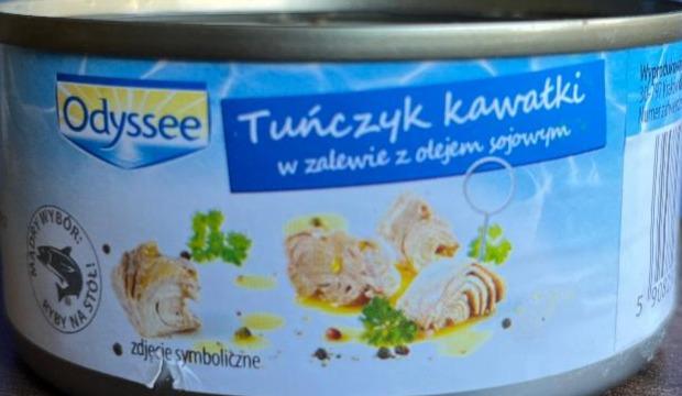 Zdjęcia - Tuńczyk kawałki w zalewie z olejem sojowym Odyssee