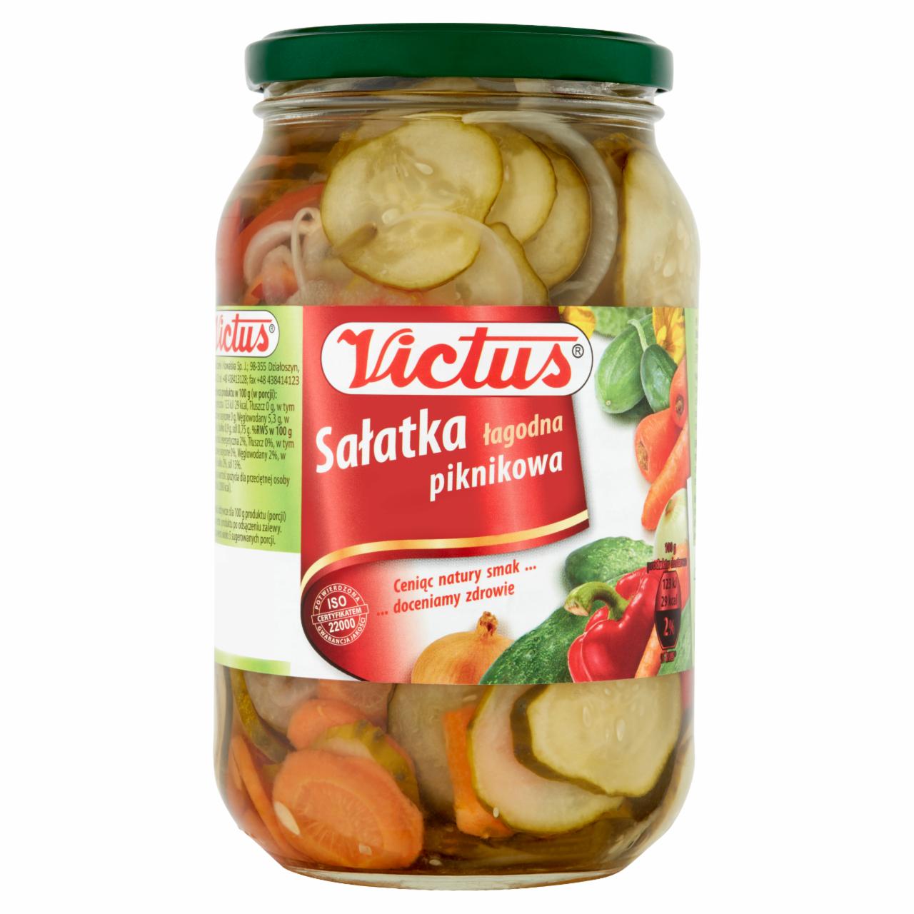 Zdjęcia - Sałatka piknikowa łagodna 850 g Victus