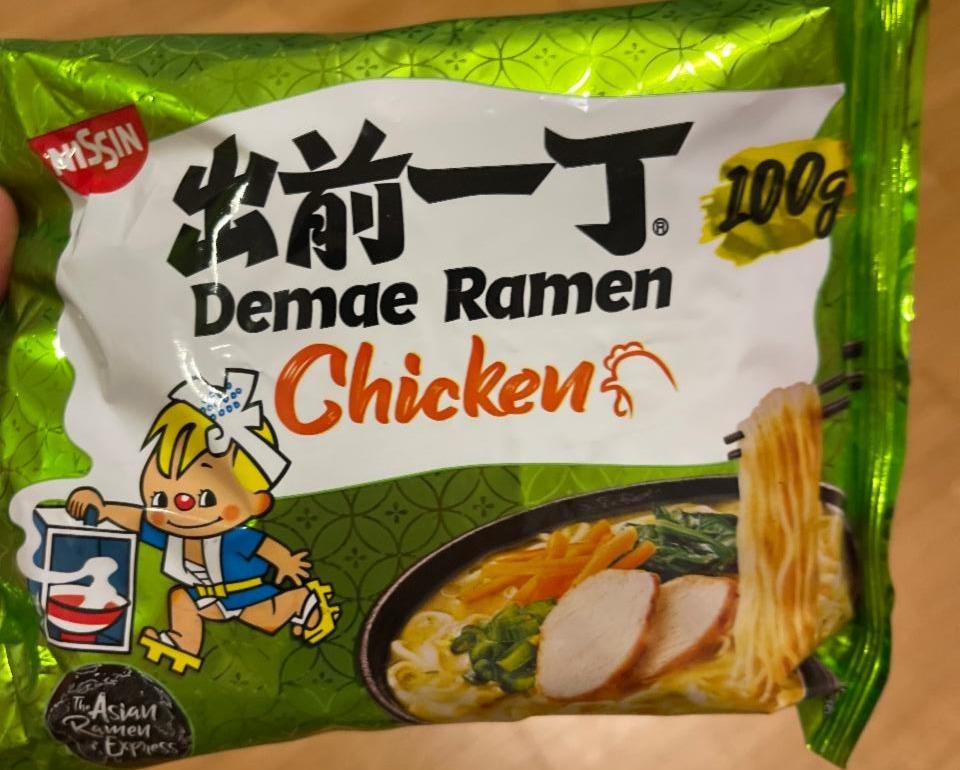 Zdjęcia - Demae Ramen Chicken Nissin