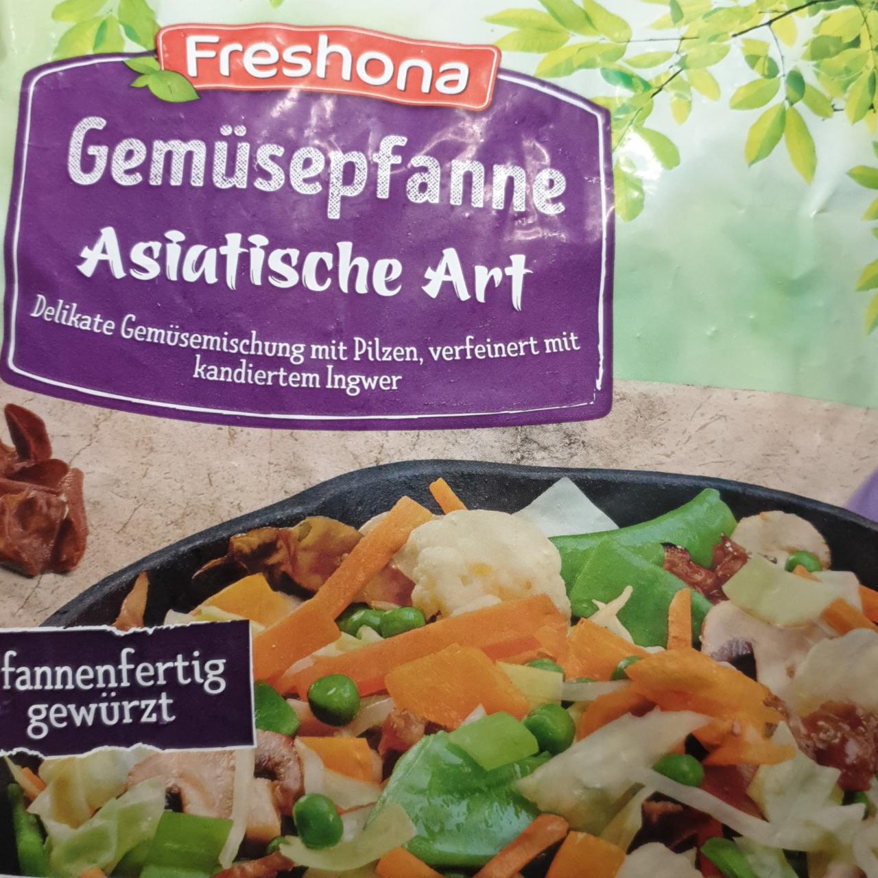 Zdjęcia - Gemusepfanne Asiatische Art Freshona