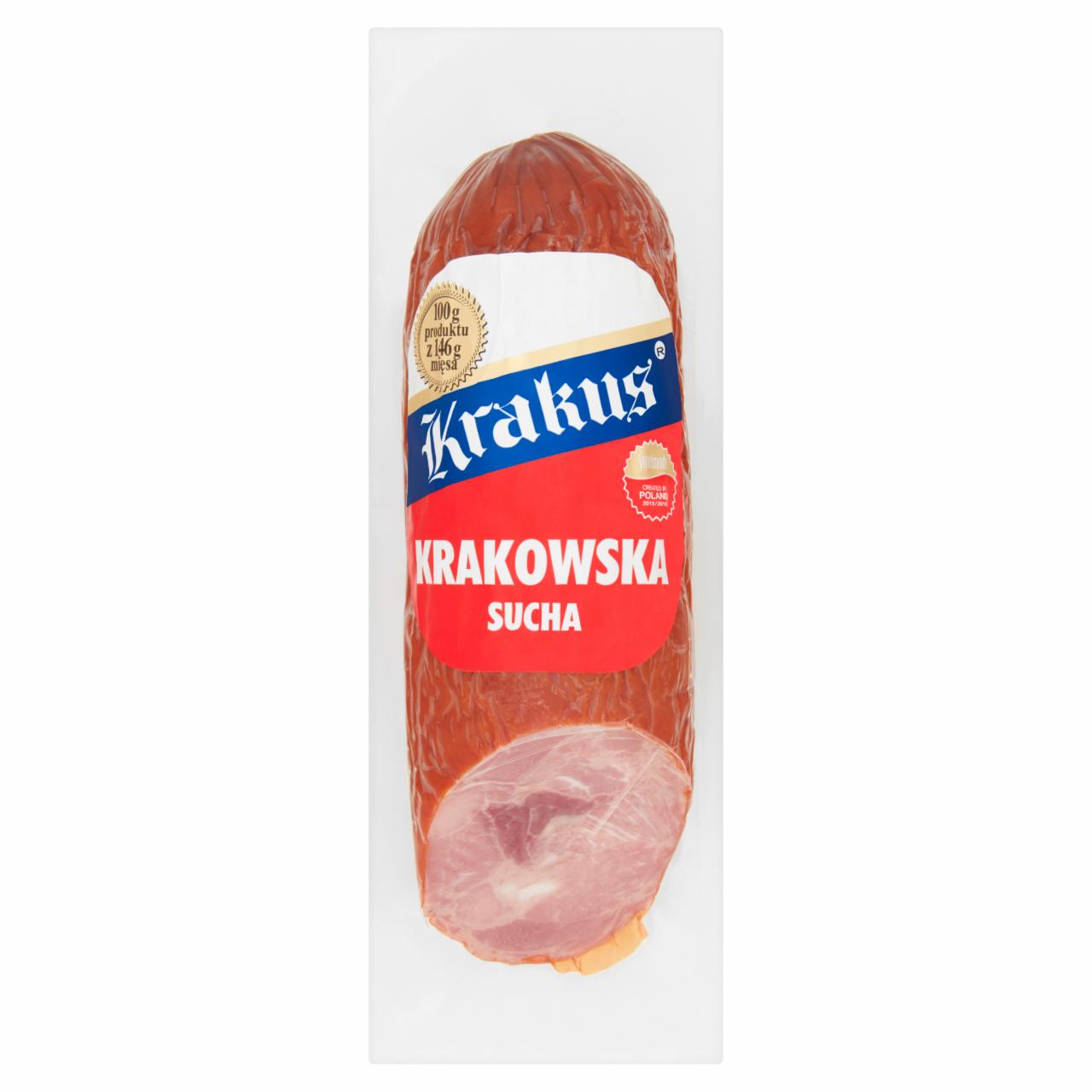 Zdjęcia - Krakus Kiełbasa krakowska sucha 320 g