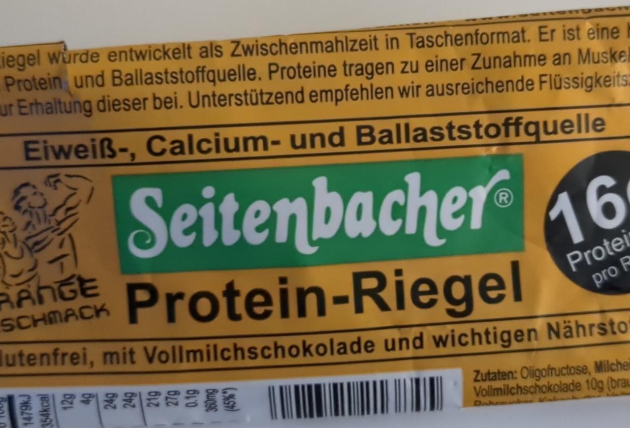 Zdjęcia - Protein-Riegel Orange geschmack Seitenbacher