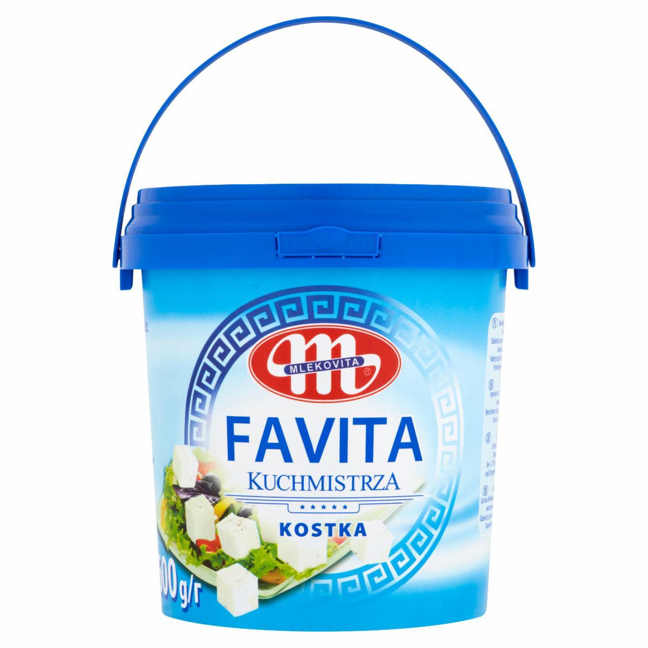 Zdjęcia - Mlekovita Favita Ser Kuchmistrza kostka 1 kg