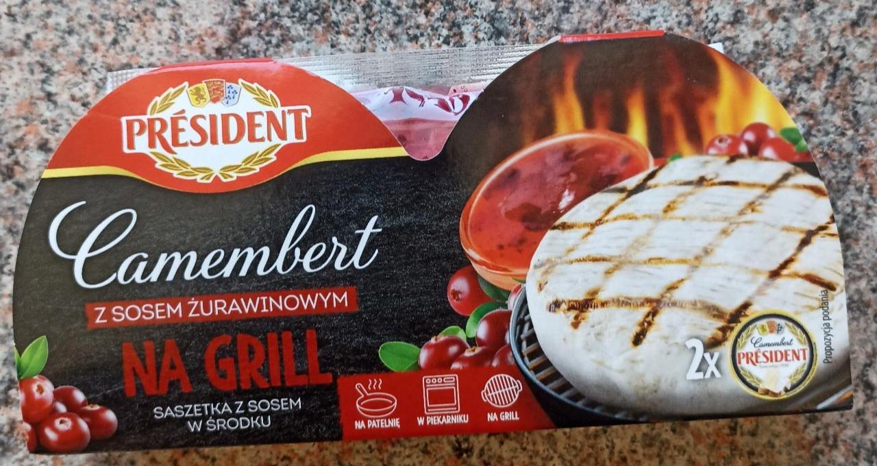 Zdjęcia - Camembert na grill z sosem żurawinowym Président