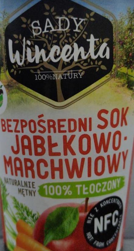 Zdjęcia - sok jabłkowo marchwiowy sady wincenta