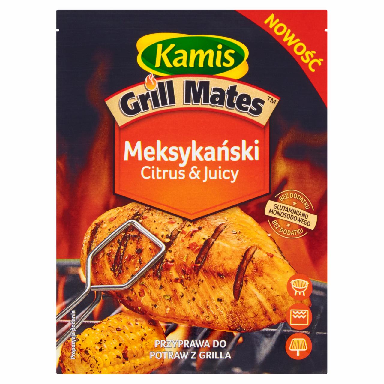 Zdjęcia - Kamis Grill Mates Meksykański Citrus & Juicy Przyprawa do potraw z grilla 20 g