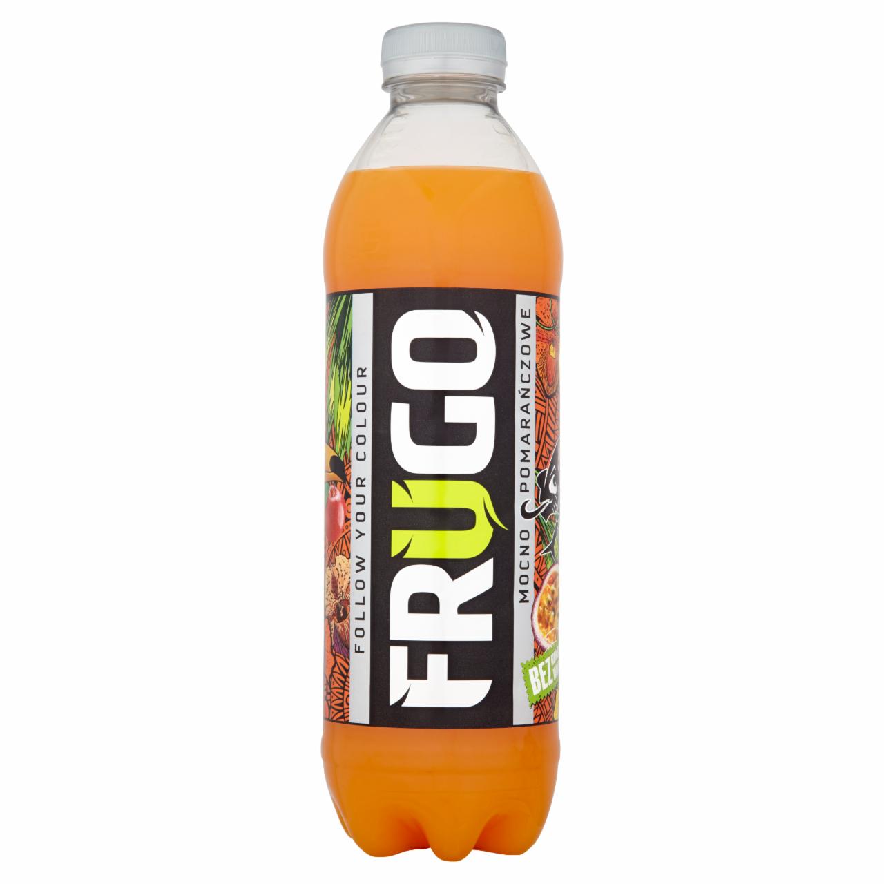 Zdjęcia - Frugo Pomarańczowe Napój wieloowocowy niegazowany 900 ml