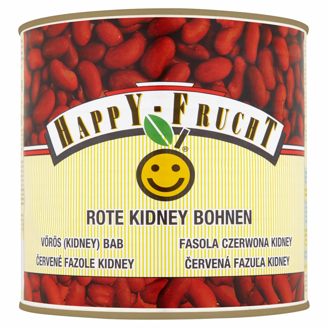 Zdjęcia - HAPPY FRUCHT Fasola czerwona Kidney 2500 g