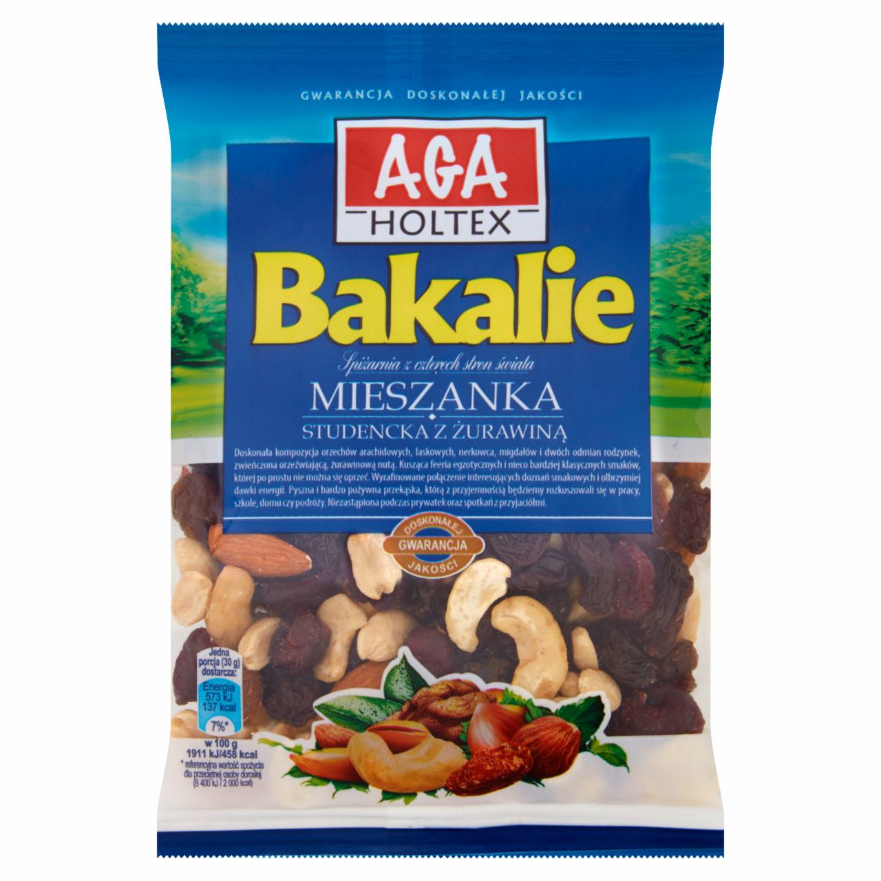 Zdjęcia - Bakalie Mieszanka studencka z żurawiną 150 g