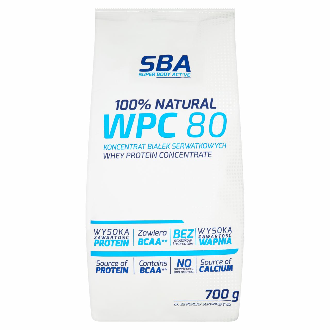 Zdjęcia - Super Body Active WPC 80 Koncentrat białek serwatkowych 700 g